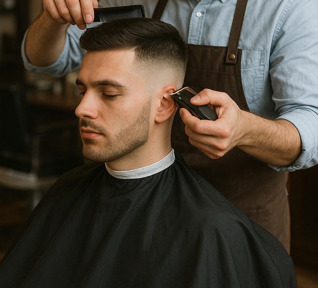 Taglio moderno e fade